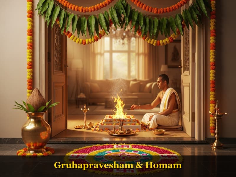 Gruhapravesham and Homam