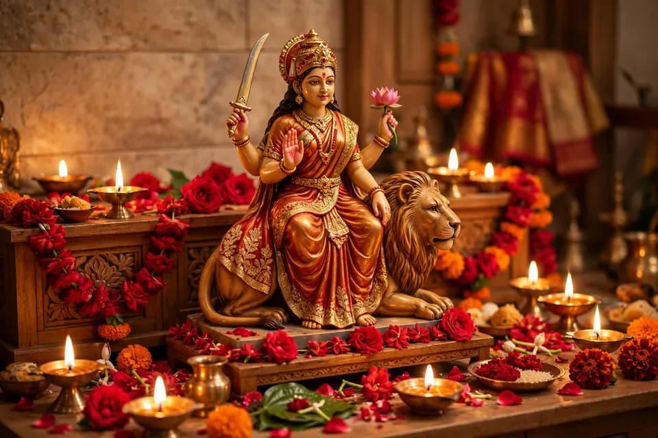 Navaratri 6: Katyayani Pooja