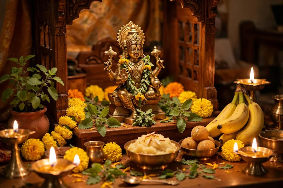 Vishnu (Satyanarayana) Nitya Pooja