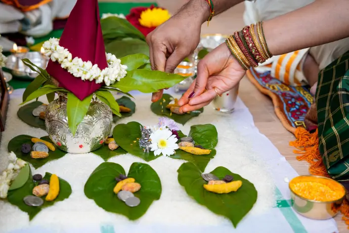 Hindu ceremony by Sri Shyam Sharma