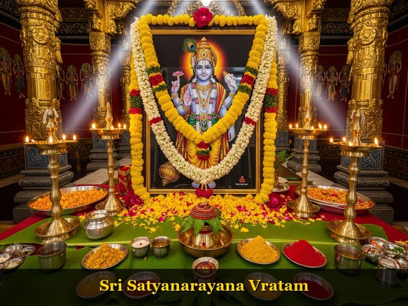 Sri Satyanarayana Vratam performed by Sri Shyam Sharma