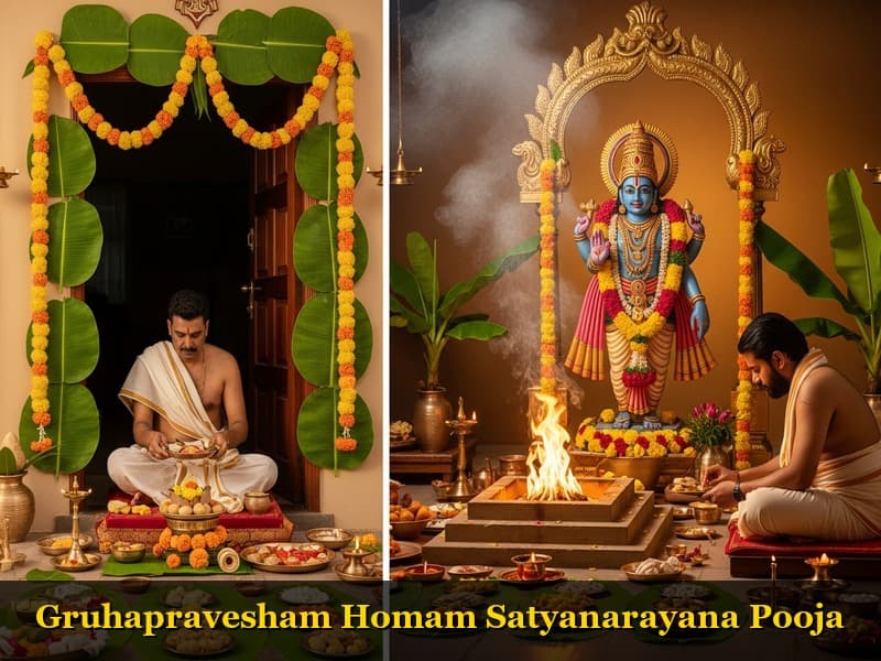 Gruhapravesham (Griha Pravesh) performed by Sri Shyam Sharma