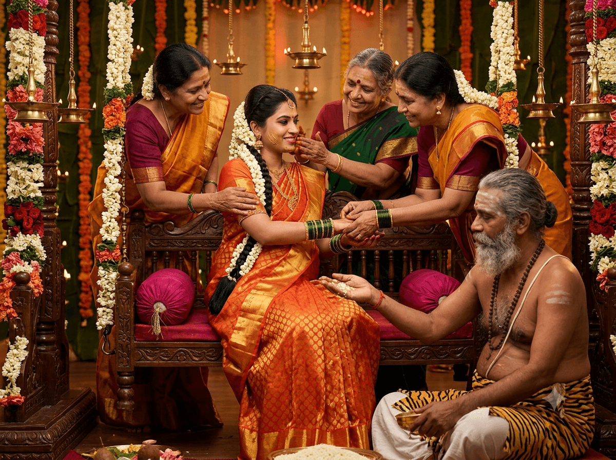 Seemantham (Baby Shower) performed by Sri Shyam Sharma