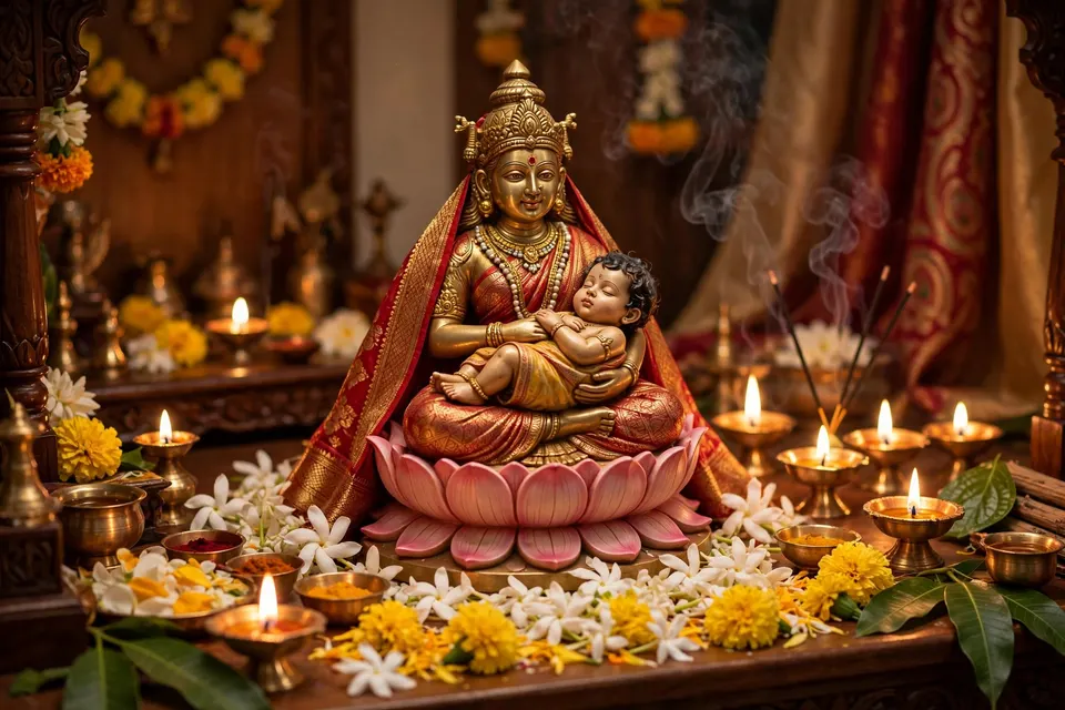 Navaratri 5: Skandamata Pooja