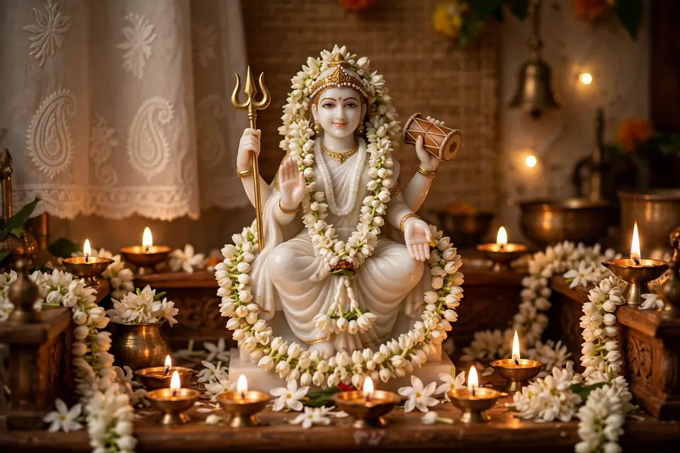 Navaratri 8: Mahagauri Pooja